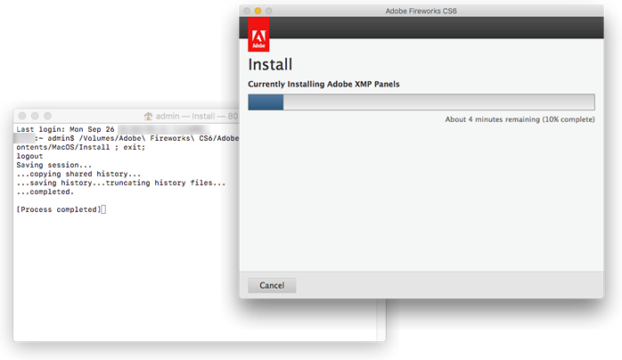 adobe photoshop cs6 installer failed to initialize mac os x