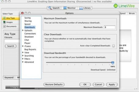 Using P2P Networks On Mac OS X