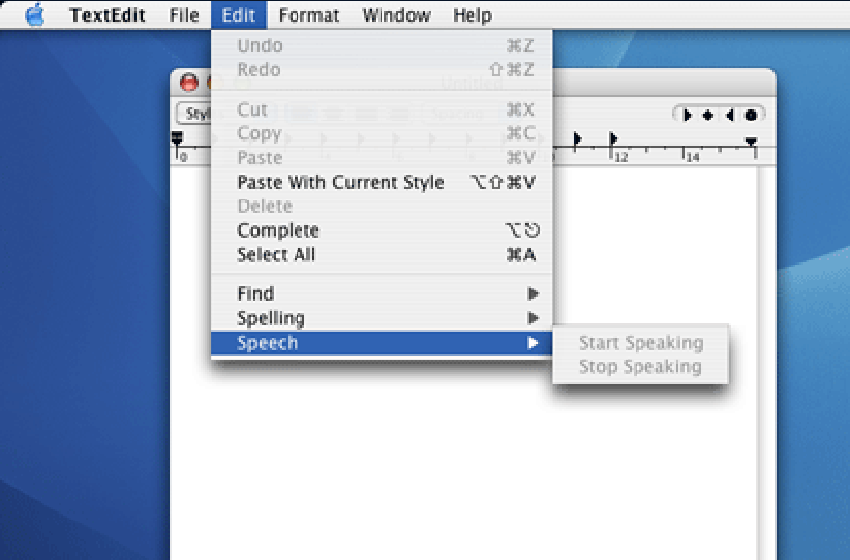  Mac OS X Panther Using TextEdit To Write Microsoft Word Documents