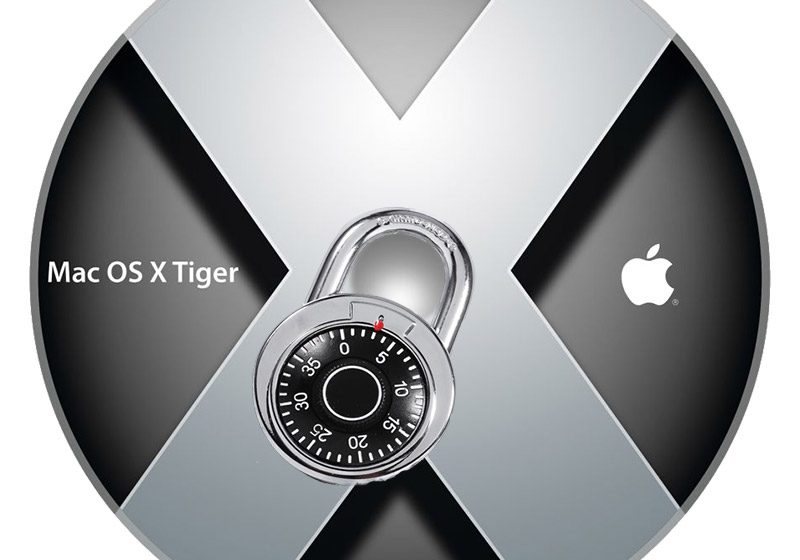  Mac OS X Tiger, Firmware Passwords On Intel Macs