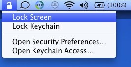 mac screen lock shortcut